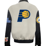 Indiana Pacers Wool & Leather Varsity Jacket
