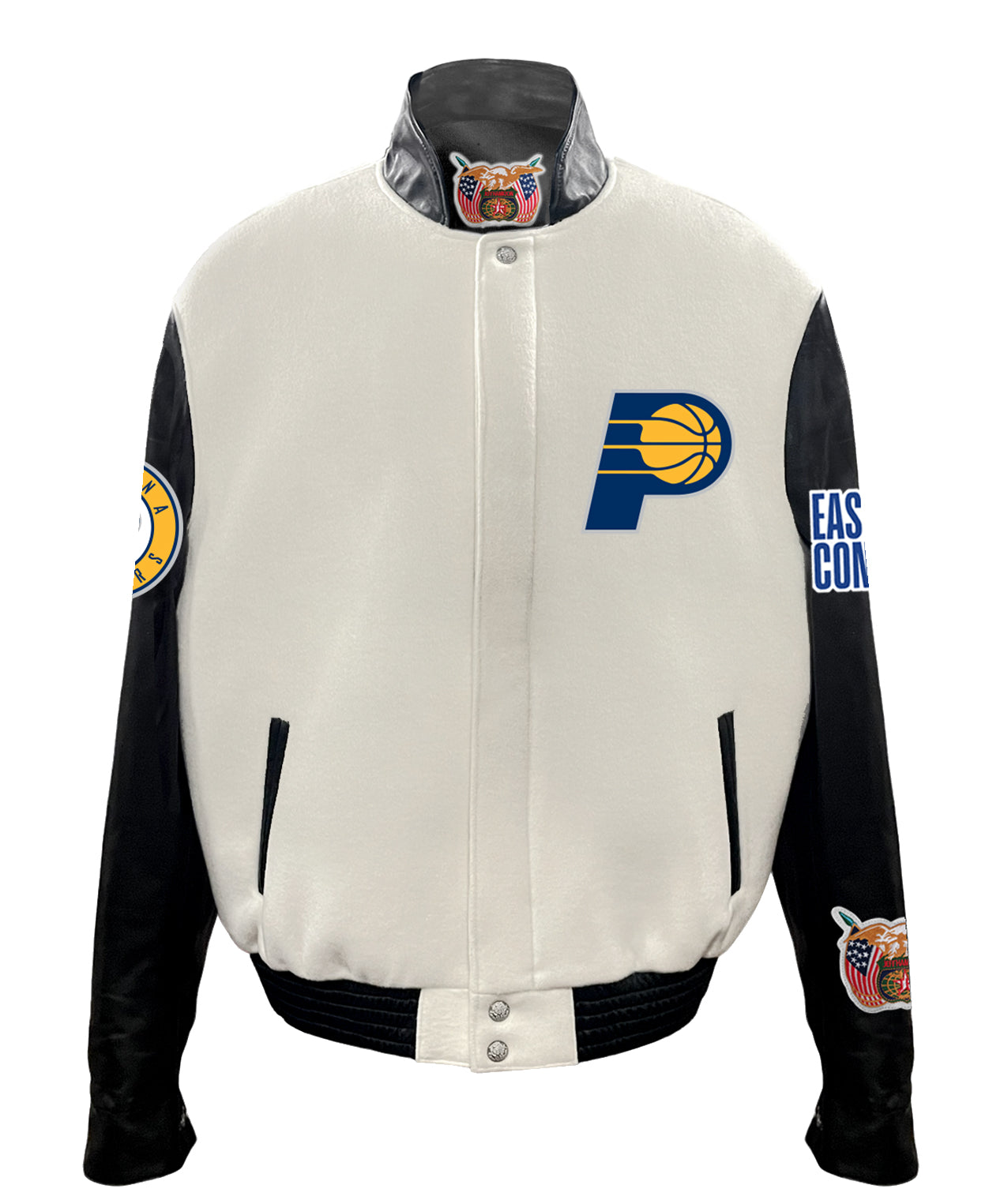 Indiana Pacers Wool & Leather Varsity Jacket
