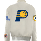 Indiana Pacers Wool & Leather Varsity Jacket