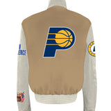 Indiana Pacers Wool & Leather Varsity Jacket