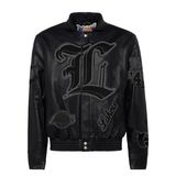 Los Angeles Lakers Full Leather Jacket Black