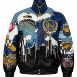 Golden State Warriors 7th Championship Leather Jacket