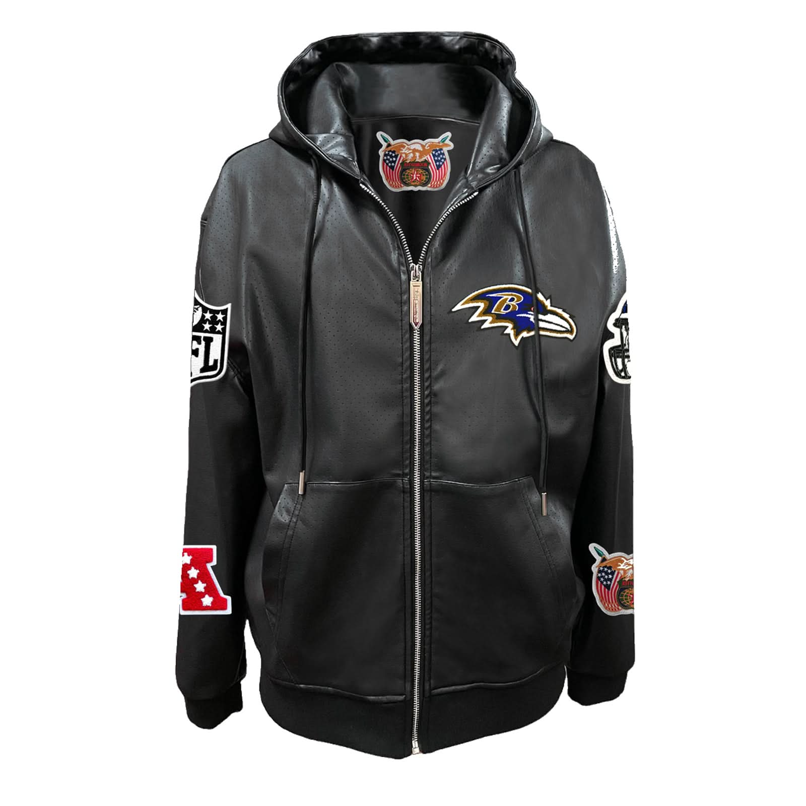 Baltimore Ravens Zip-Up Jacket