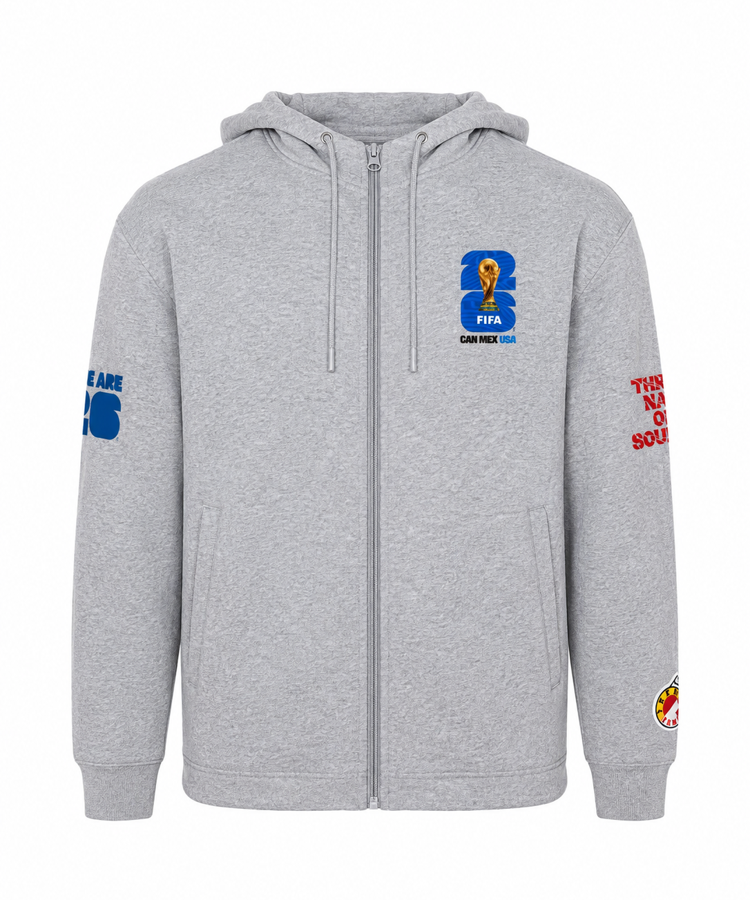 World Cup 2026 USA | CAN | MEX Cotton Zip Up Hoodie