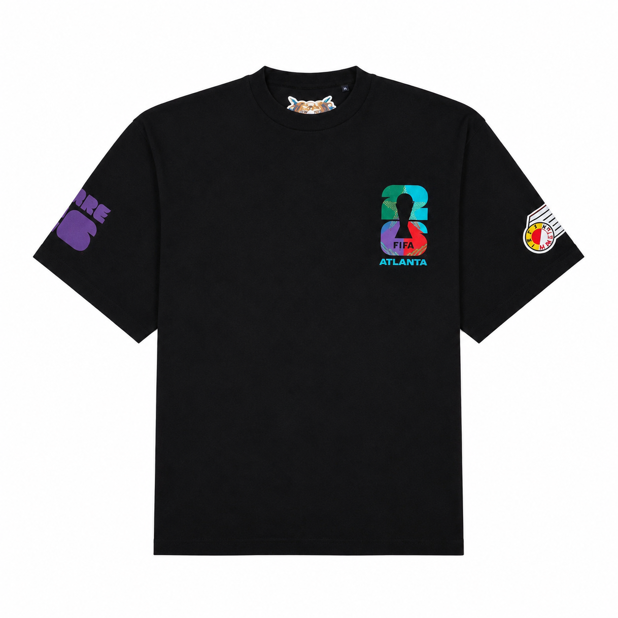 World Cup 26 Black Trophy Tee – Atlanta