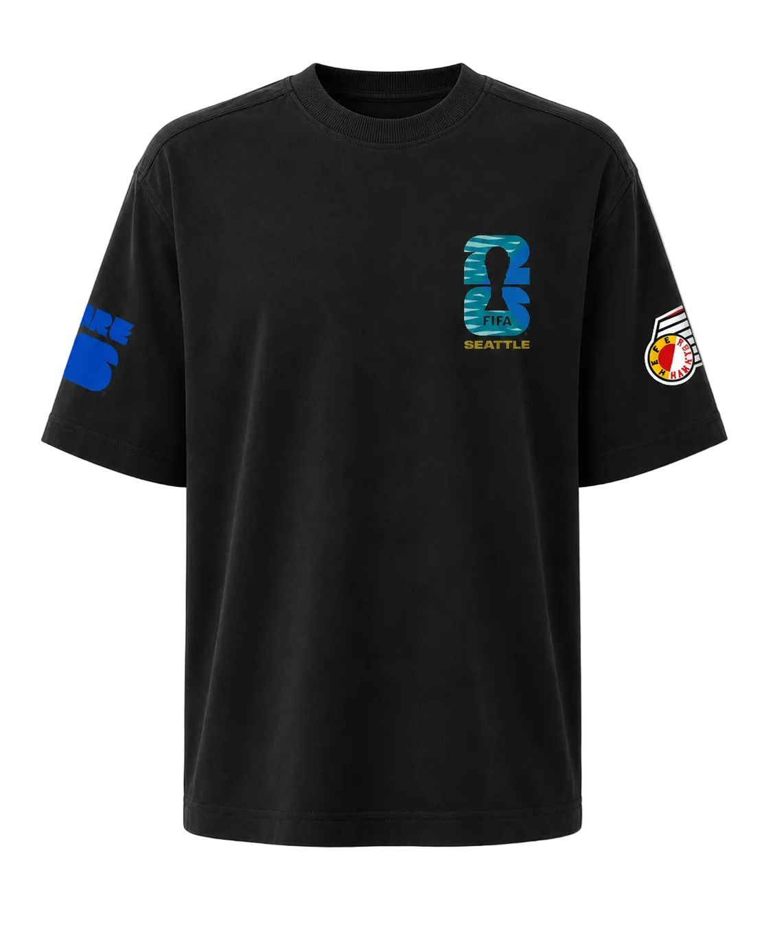 World Cup 26 Black Trophy Tee – Seattle