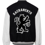 Sacramento Kings Wool & Leather Jacket