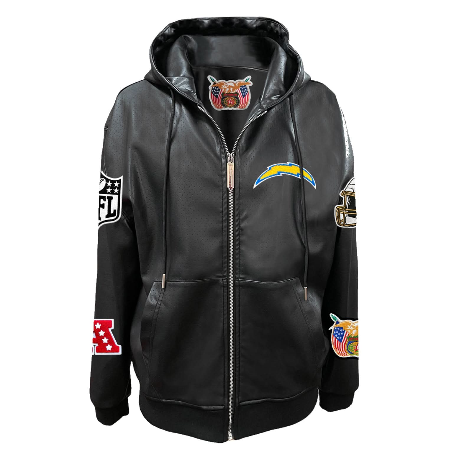 Los Angeles Chargers Zip-Up Jacket