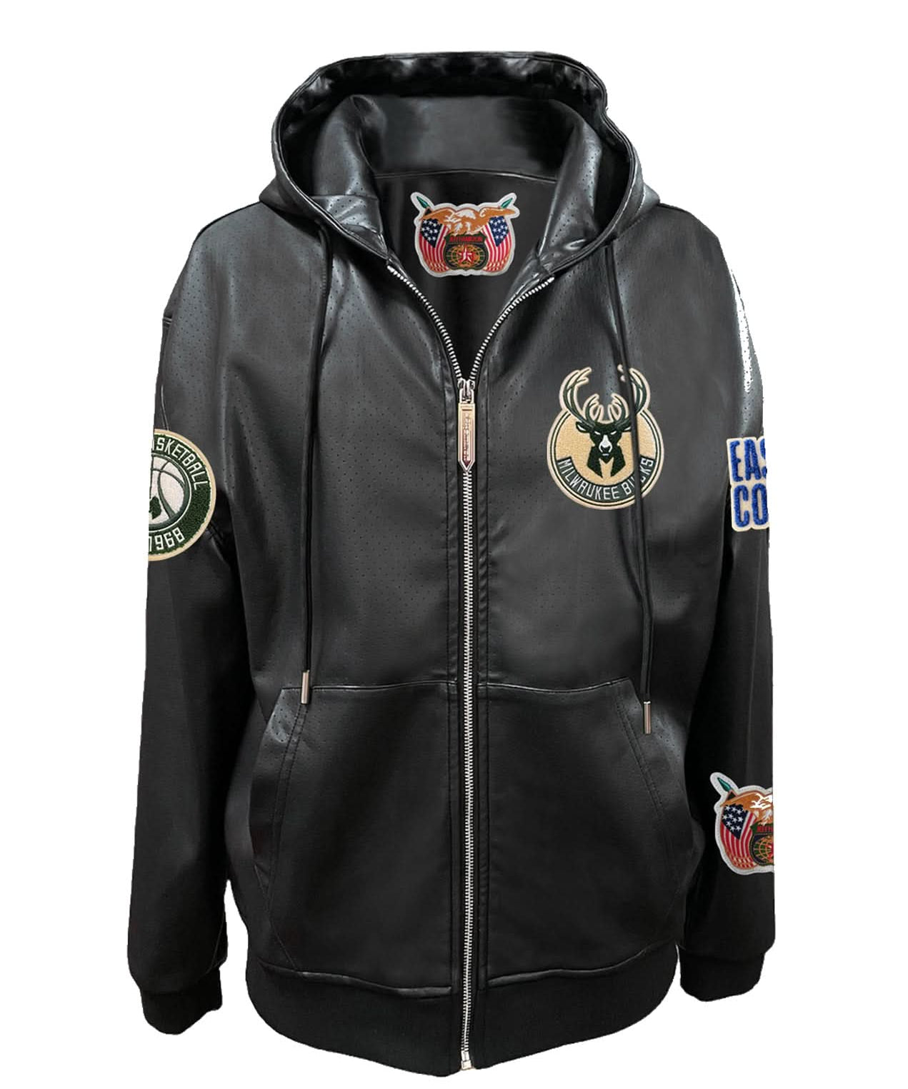 Milwaukee Bucks Zip-Up Jacket