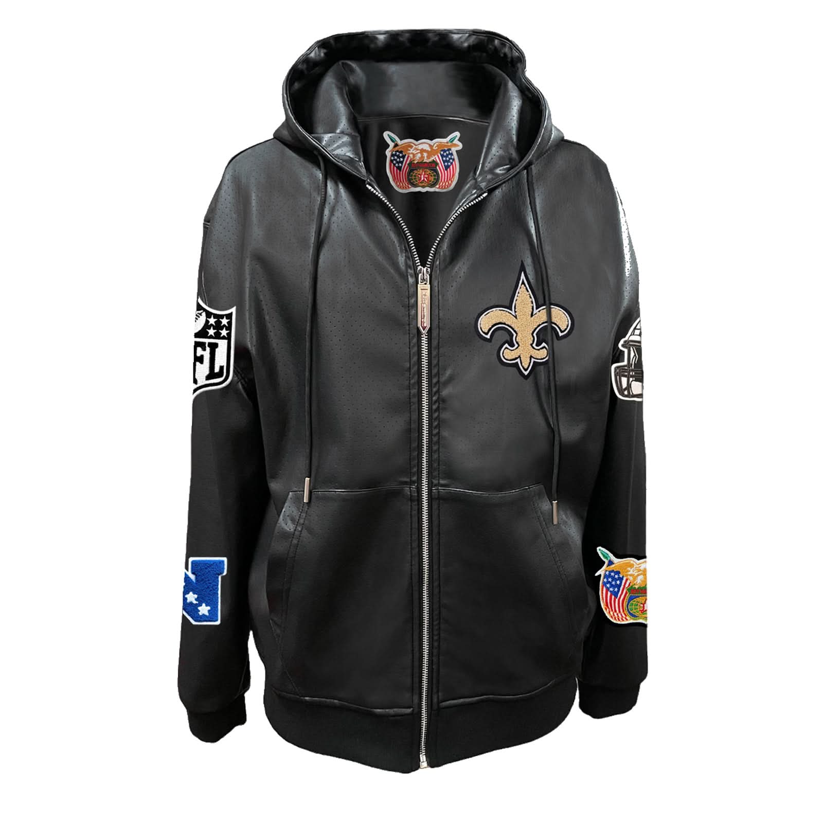 New Orleans Saints Zip-Up Jacket