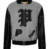 Indiana Pacers Wool & Leather Old English Varsity Jacket