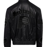 Indiana Pacers Full Leather Old English Jacket