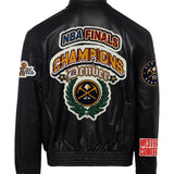 Denver Nuggets NBA Championship Leather Jacket