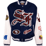 49ers Wool & Leather Jacket