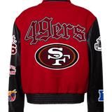 49ers Wool & Leather Jacket