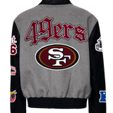 49ers Wool & Leather Jacket