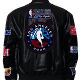 All-Star 2026 Black Vegan Leather Jacket