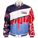 2026 NBA All-Star Los Angeles Vegan Leather Jacket