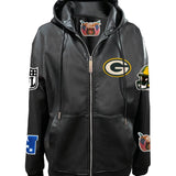 Green Bay Packers Zip-Up Jacket