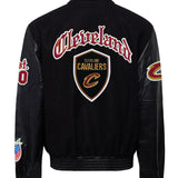 Cleveland Cavaliers Wool & Leather Varsity Jacket