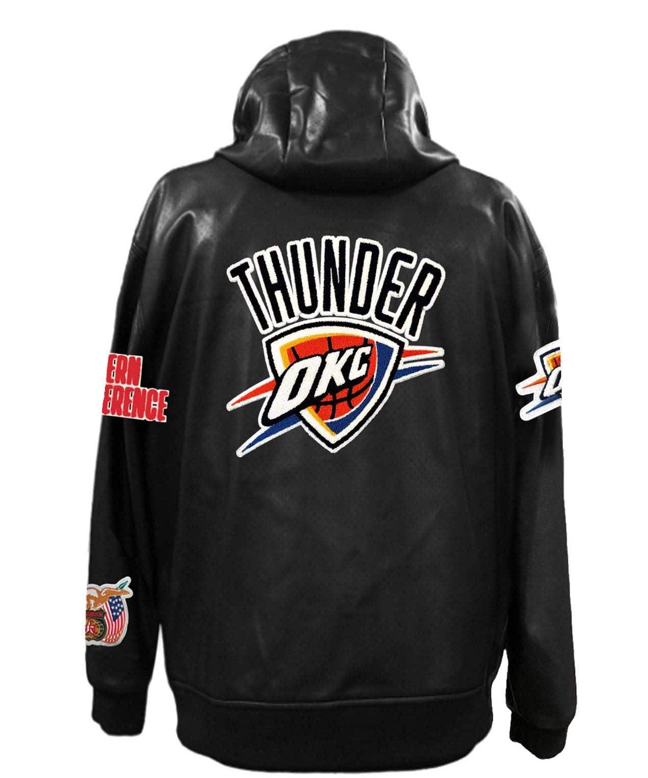 Oklahoma City Thunder Lightweight Zip-Up Hooded Jacket