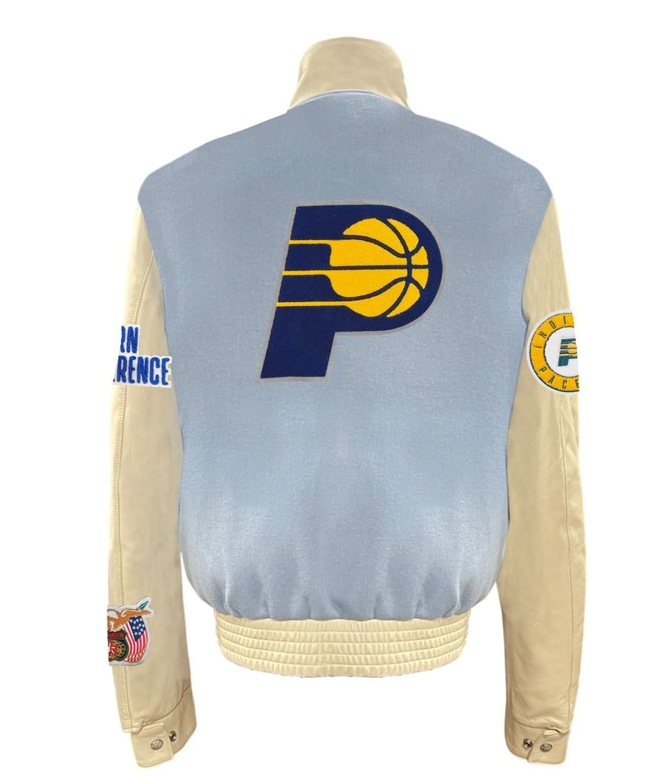 Indiana Pacers Wool & Leather Varsity Jacket