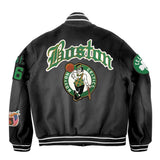 Boston Celtics Wool Old English Varsity Jacket