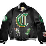Boston Celtics Wool Old English Varsity Jacket