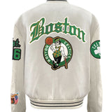Boston Celtics Wool Old English Varsity Jacket
