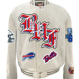 Buffalo Bills Wool Old English Varsity Jacket