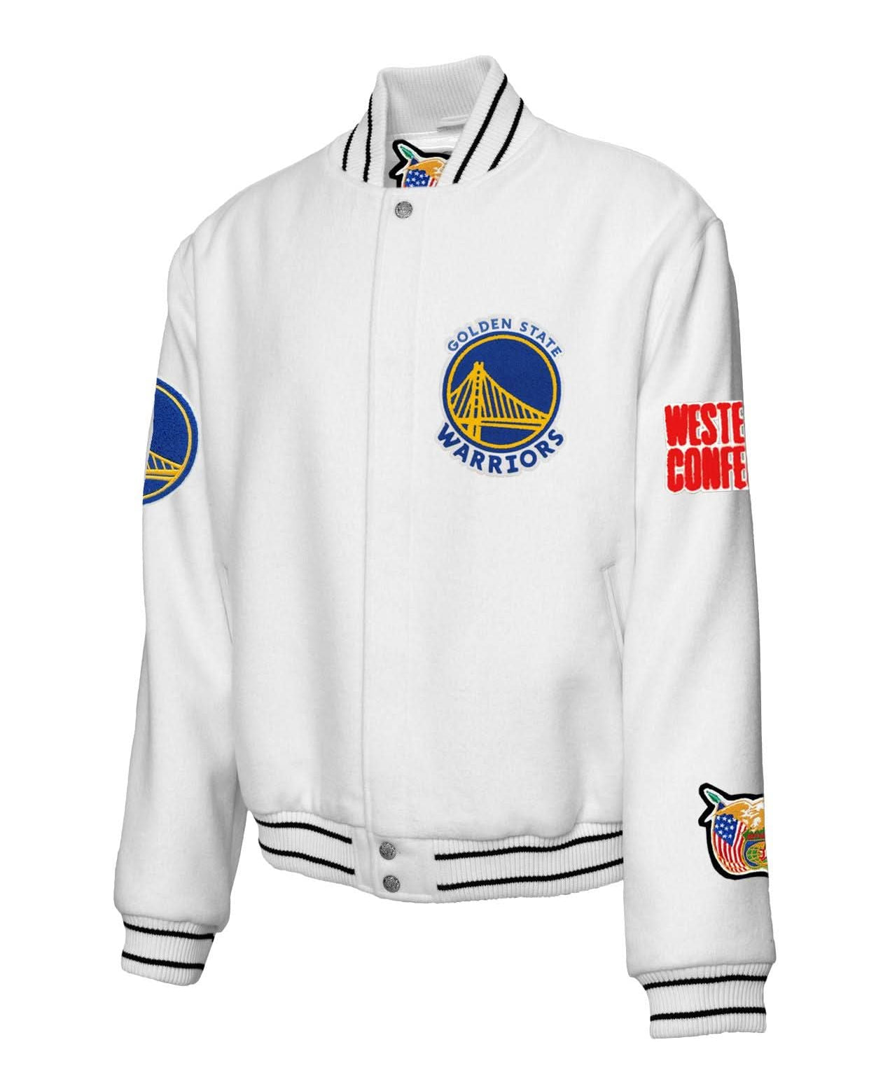 Golden State Warriors Wool Varsity Jacket