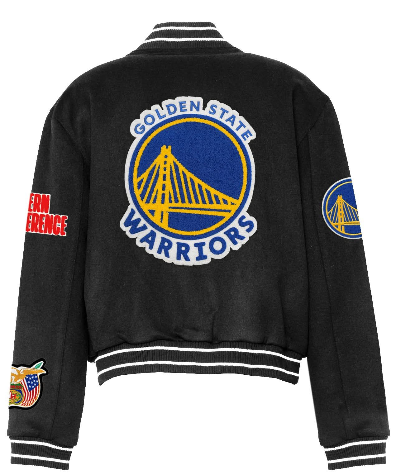 Golden State Warriors Wool Varsity Jacket