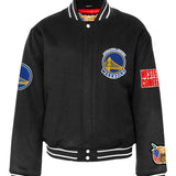 Golden State Warriors Wool Varsity Jacket