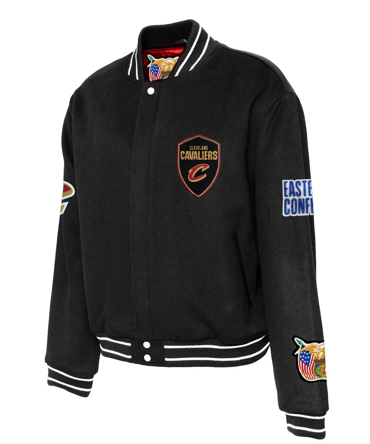 Cleveland Cavaliers Wool Varsity Jacket Black