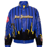 2025 NBA All-Star San Francisco Bay Area Vegan Leather Jacket