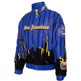 2025 NBA All-Star San Francisco Bay Area Vegan Leather Jacket