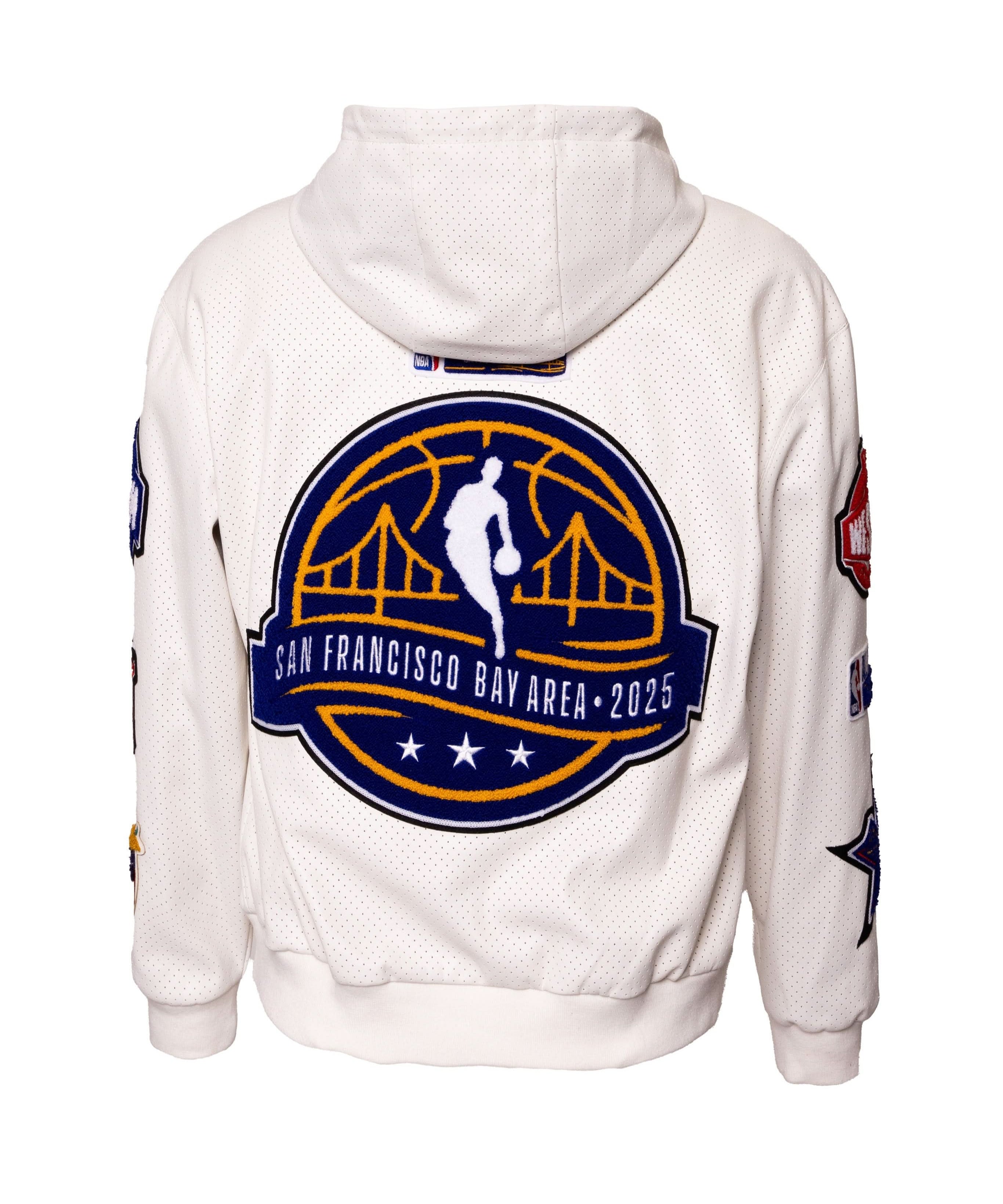 2025 NBA All-Star San Francisco Bay Area Lightweight Vegan Hooded Zip-Up Jacket