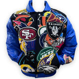 NFL Super Mega Patch Wool & Leather Multiple Colors