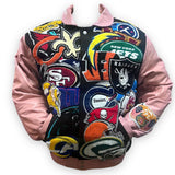 NFL Super Mega Patch Wool & Leather Multiple Colors